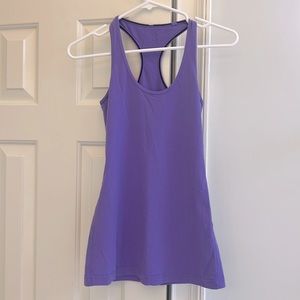 Lululemon size 6 purple tank top